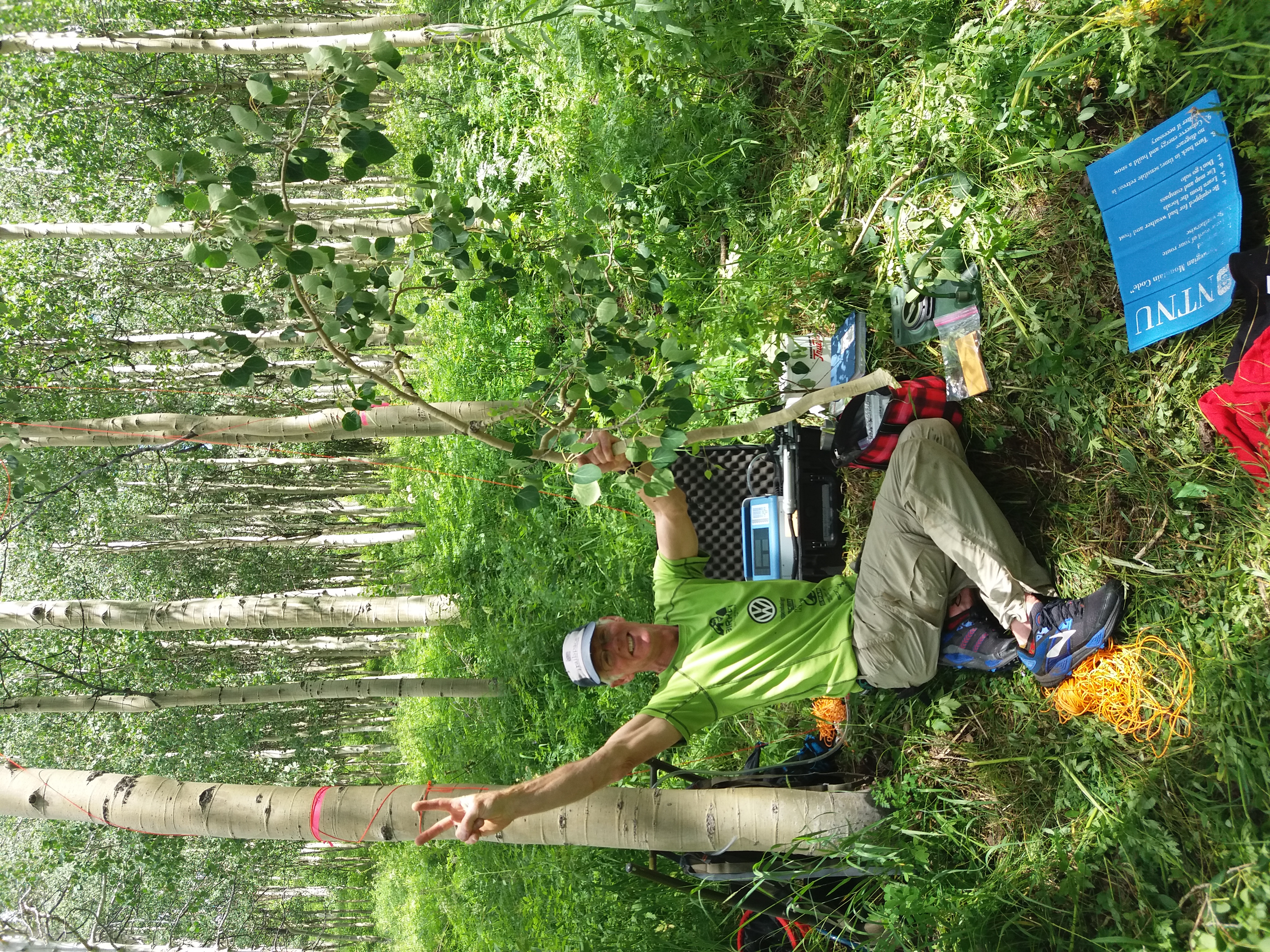 Photosynthesis measurements.